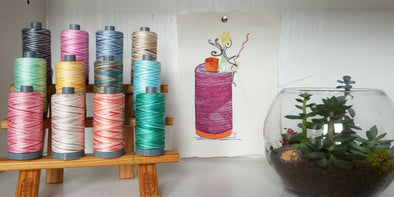 Nicola Elliott and the Aurifil Thread Fairy