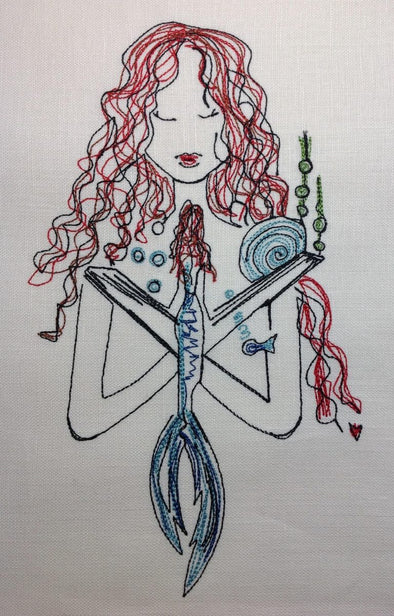 Mermaid Bookworm