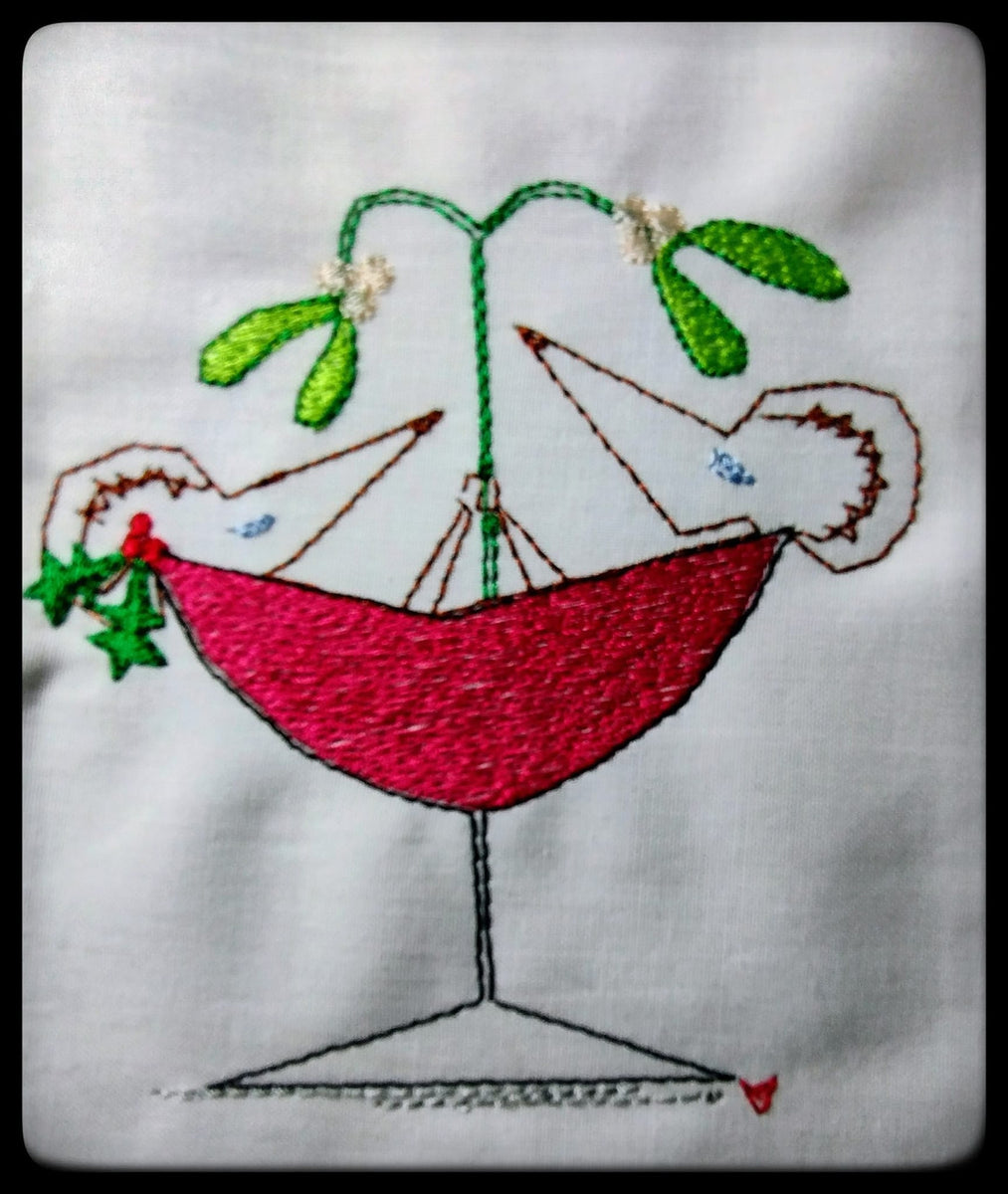 Christmas mouse embroidery machine – picturestitch