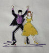 Grease Danny & Sandy Dancing  Embroidery design