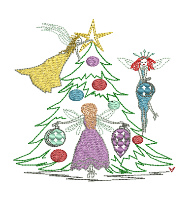 Christmas Tree Fairies