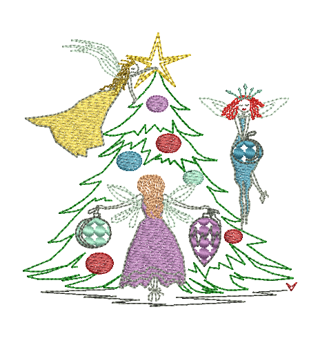 Christmas Tree Fairies