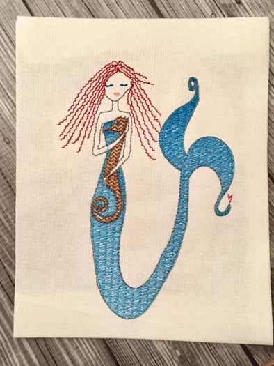 the Mermaid and the Seahorse