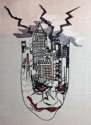 Urban Embroidery Designs, Joker Town