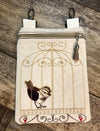 ITH Raw Edge Birdcage Bag