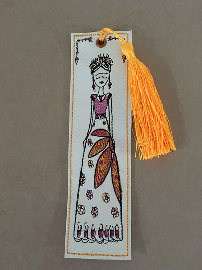 Mexican Female Artist inspired ITH Bookmark