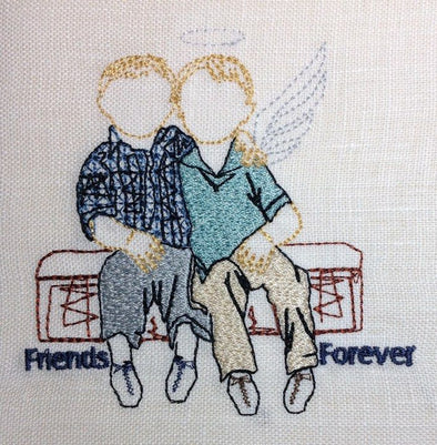 Friends Forever Boy Angels