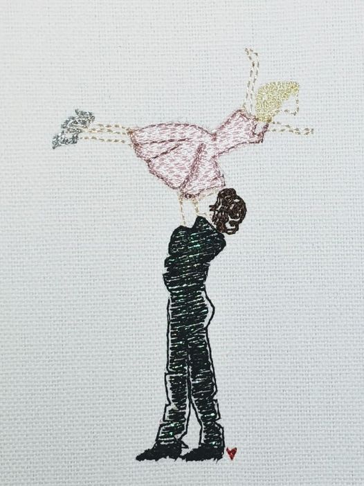 Dirty Dancing Embroidery design