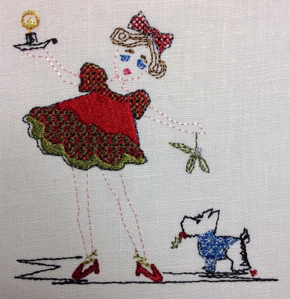 Dolly Christmas - Embroidery Design