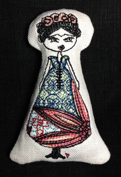 Mexican Female Artist inspired ITH Doll