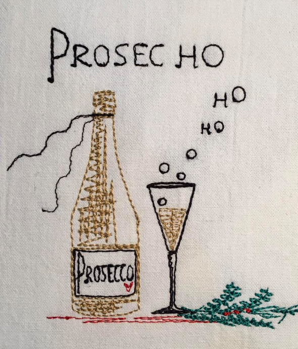 Machine Embroidery design Prosec Ho Ho Ho