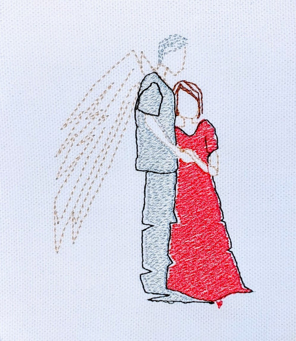 love forever  machine Embroidery design