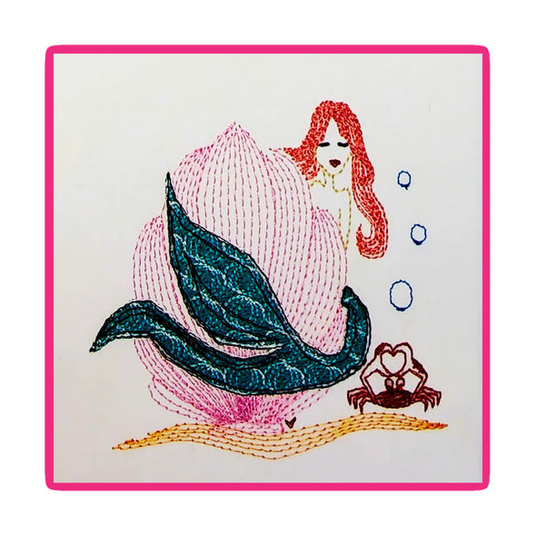 Mermaid & Crab