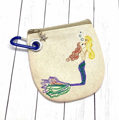 Mermaid kissing Seahorse