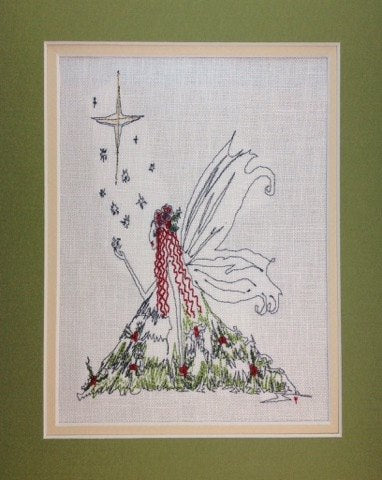 Christmas Fairy Star - Embroidery Design
