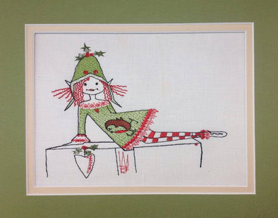 Christmas Elf LULU - Embroidery Design