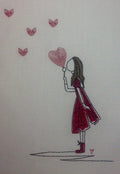 Valentine Bubble Heart - Embroidery Design