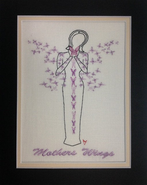 Mother's Wings - Embroidery Design