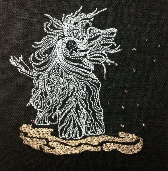 Muddy Dog - Embroidery Design