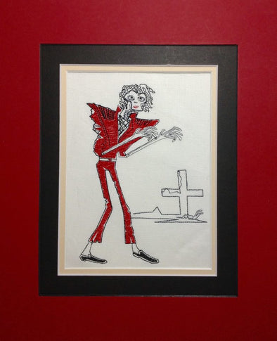 Michael Jackson - Thriller Halloween - Embroidery Design