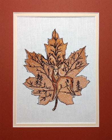 Autumn Deer - Embroidery Design