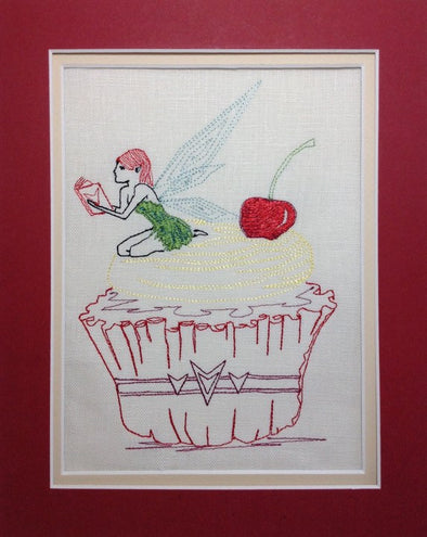 Cupcake Pixie - Embroidery Design