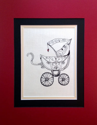 Baby Buggy - Embroidery Design