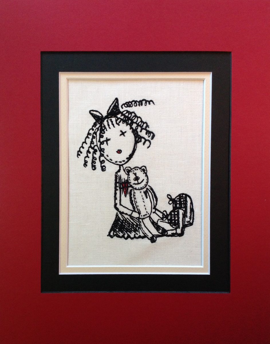 Vintage Ragdoll - Embroidery Design – picturestitch