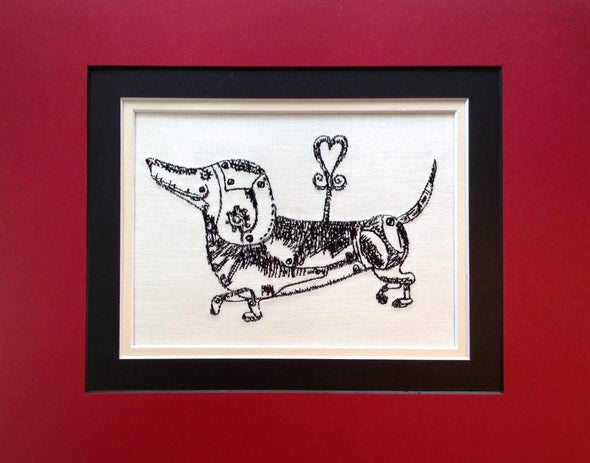Steampunk Dog - Embroidery Design