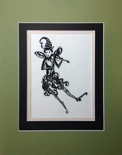 Garden Fairy Elf 2 - Embroidery Design
