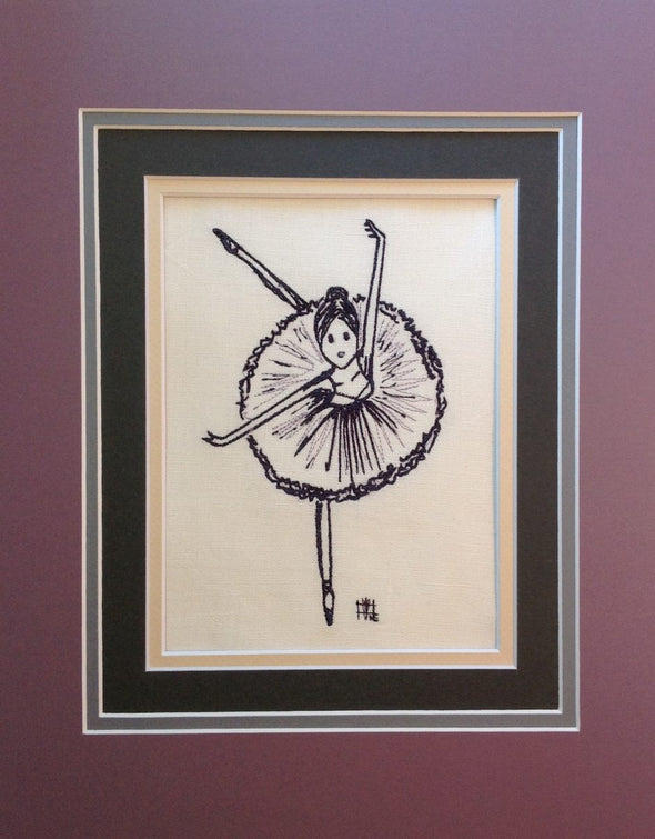 Ballerina Dance - Embroidery Design