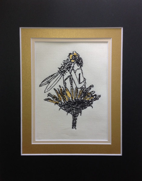 Sunflower Fairy - Embroidery Design