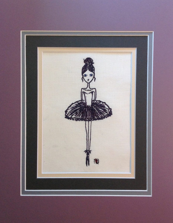 Ballerina Princess - Embroidery Design