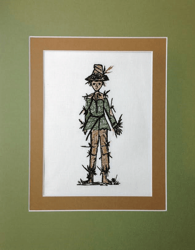 Wizard of Oz Collection - Scarecrow - Embroidery Design