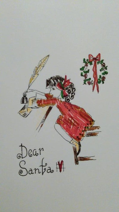 Dear Santa - Embroidery Design