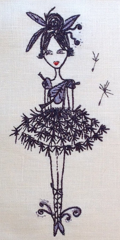Tink Ballerina - Embroidery Design