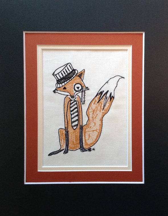Mr Fox - Embroidery Design