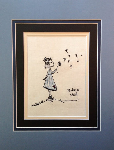 Make a Wish - Embroidery Design