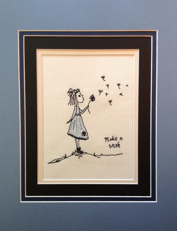 Make a Wish - Embroidery Design