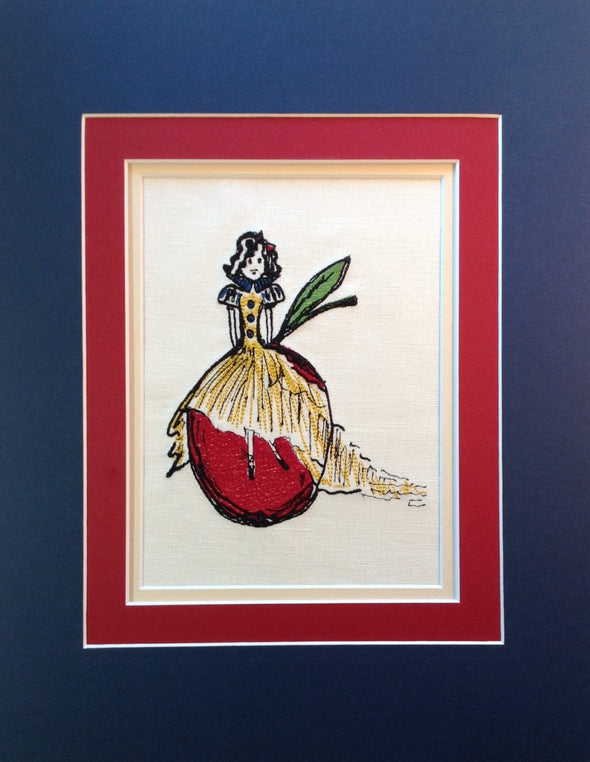 Snow White's Apple - Embroidery Design