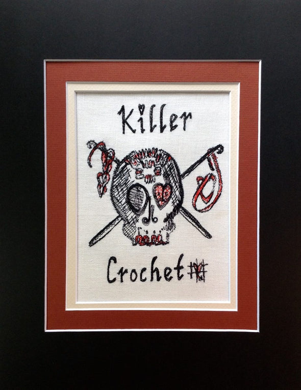 Killer Crochet - Embroidery Design