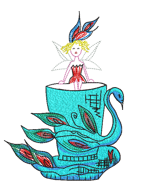 Teacup Fairy Peacock